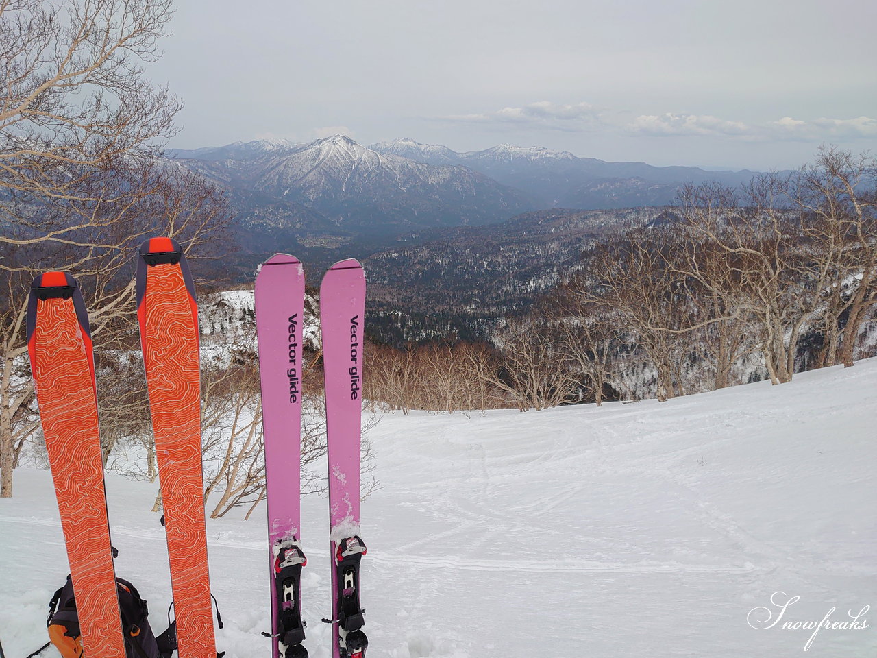 大雪山層雲峡・黒岳ロープウェイスキー場　本日の積雪 310cm。神々の遊ぶ庭でのんびり春スキー＆スノーボードを楽しみましょう♪